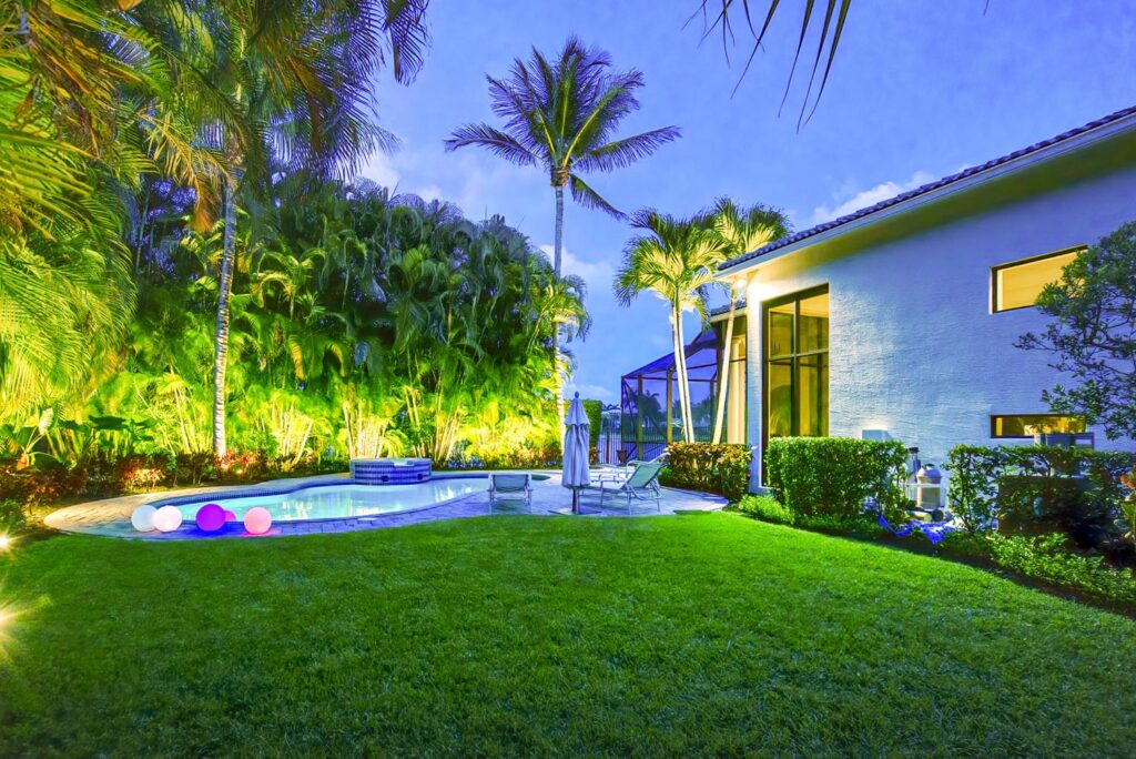 Twilight dusk real estate photoshoot, Fort Lauderdale, Florida